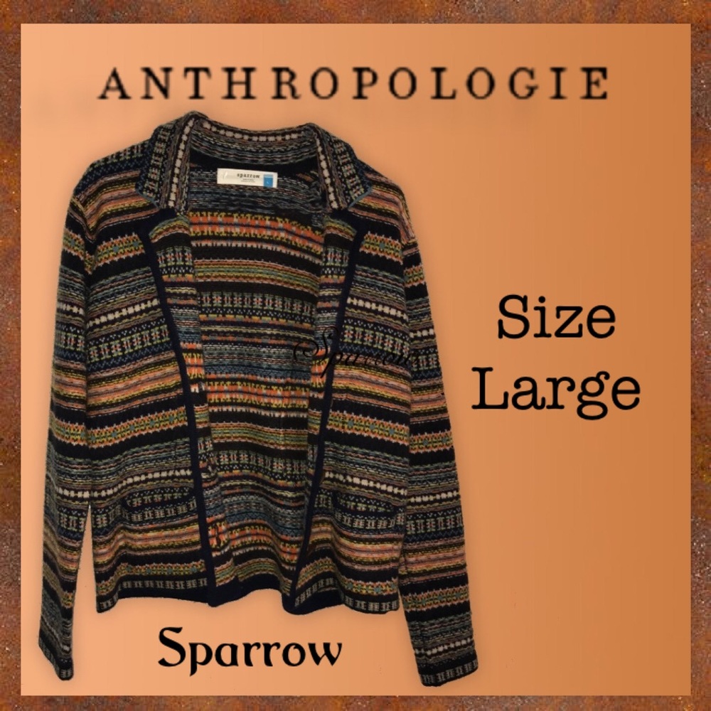 Anthropologie Sparrow Sweater Cardigan Blazer